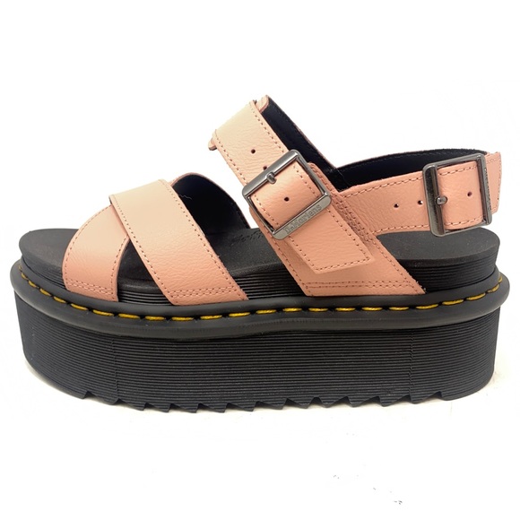 Dr Marten NWOT Peach Voss II Quad Sandals. - Picture 4 of 14